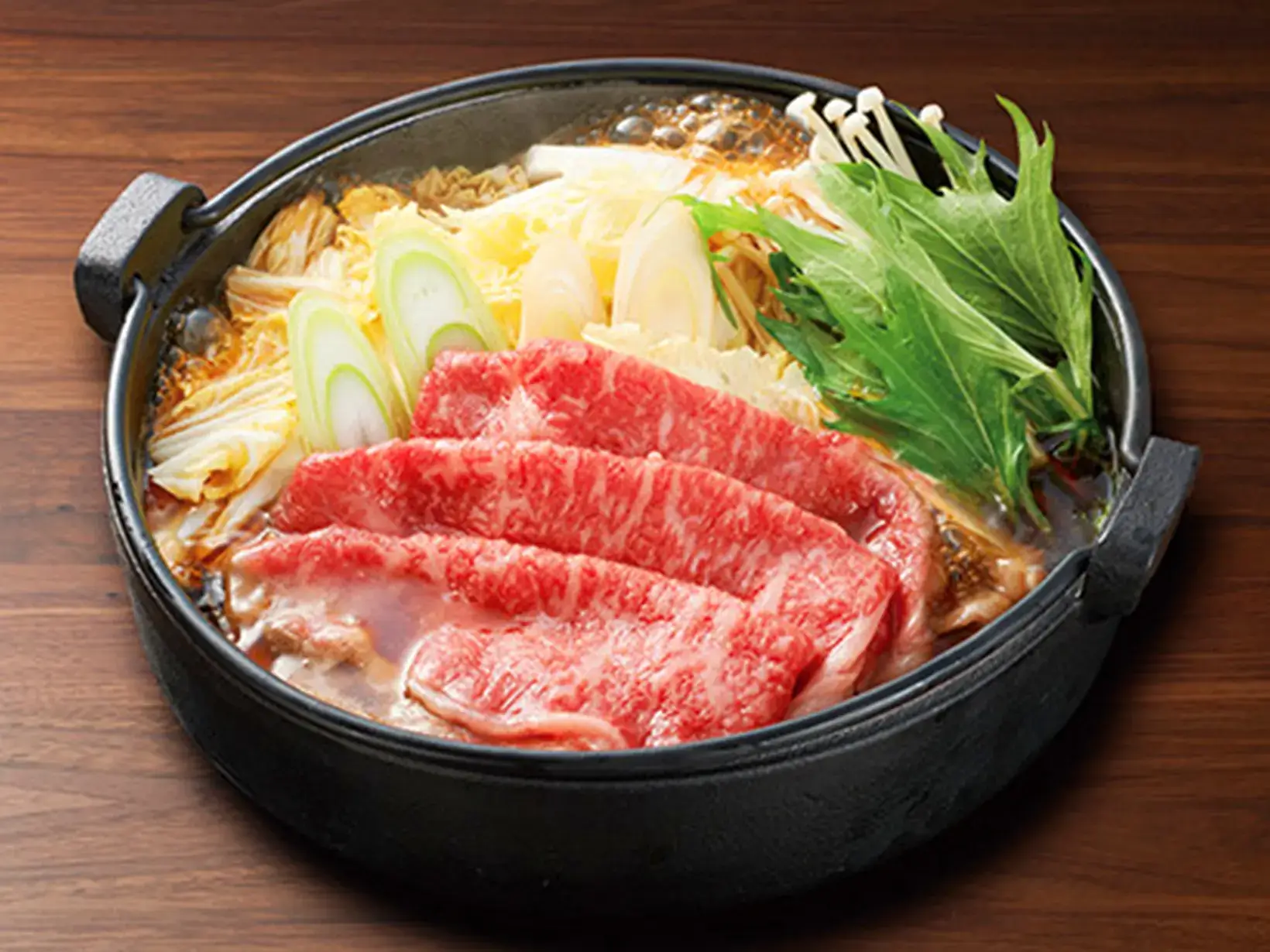 Premium Yonezawa Beef
Sukiyaki Course or Shabu-Shabu Course