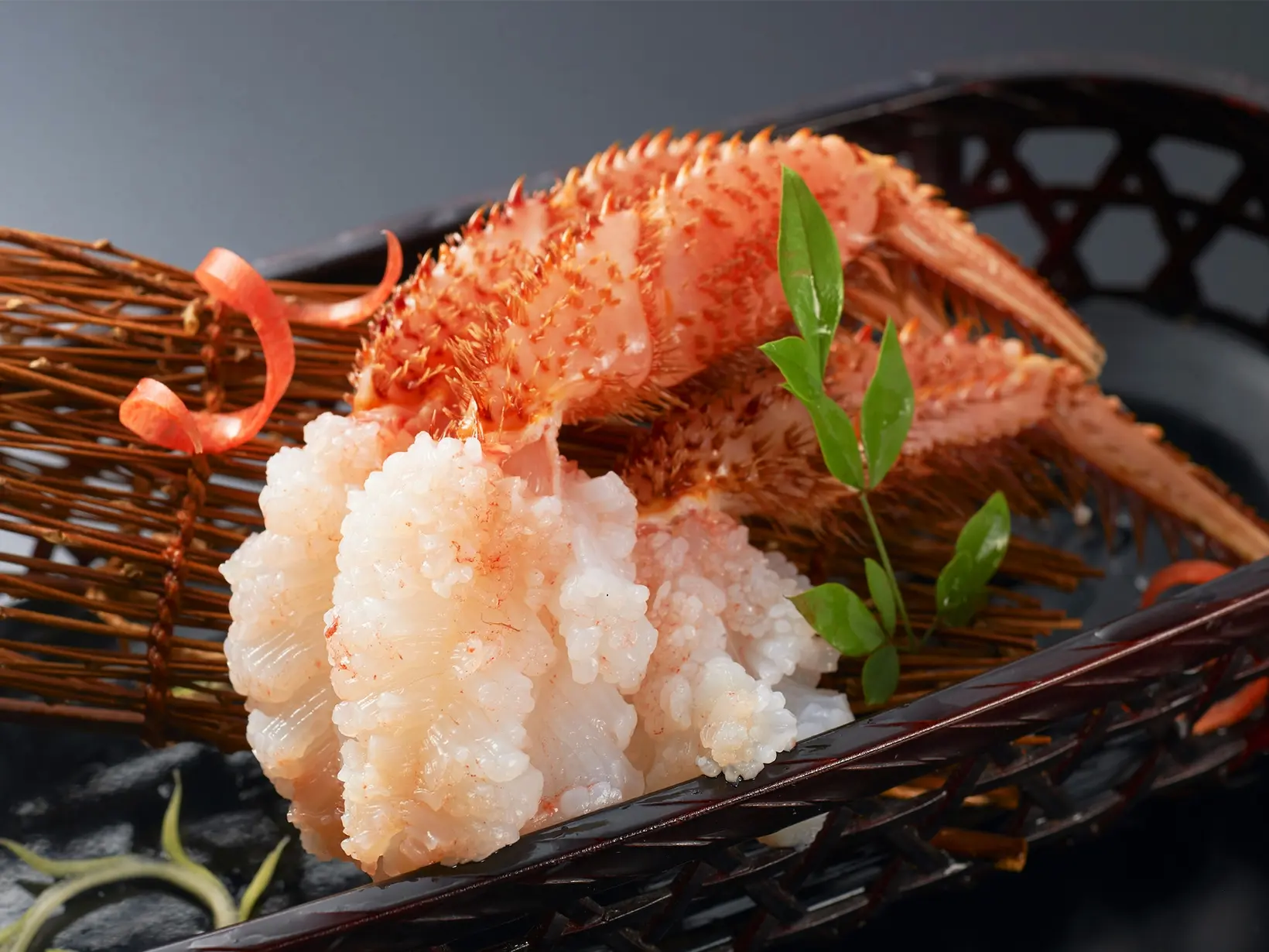 Fresh Hairy Crab Course