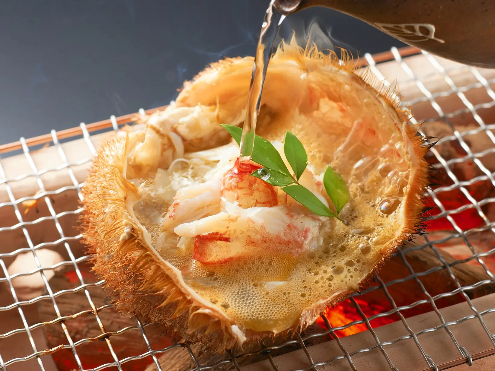 Fresh Hairy Crab Course