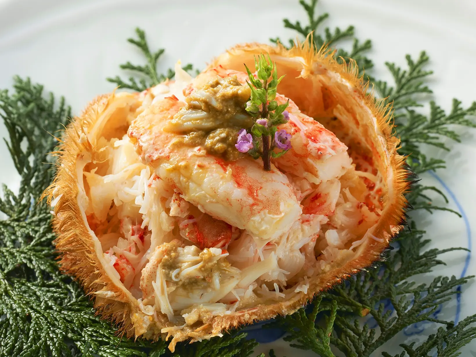 Fresh Hairy Crab Course